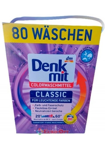 Стиральный порошок Denkmit Colorwaschmittel Classic (80 стирок)
