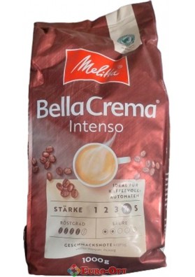 Кава в зернах Melitta BellaCrema Intenso (Меліта БелаКрема Інтенсо) 1kg.