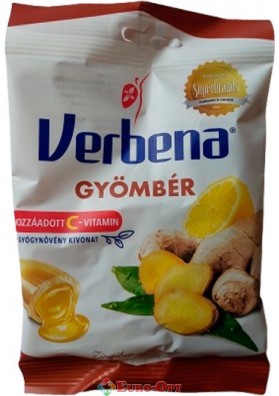 Льодяники Verbena Győmber 60g.