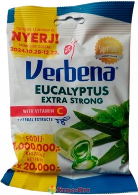 Леденцы Verbena Eucalyptus Extra Strong 60g.