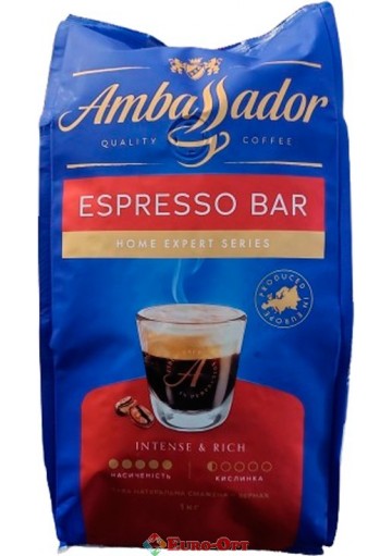 Кава в зернах Ambassador Espresso Bar 1kg.