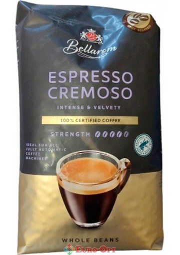 Кофе в зернах Bellarom Espresso Cremoso 100% Arabica 1kg.
