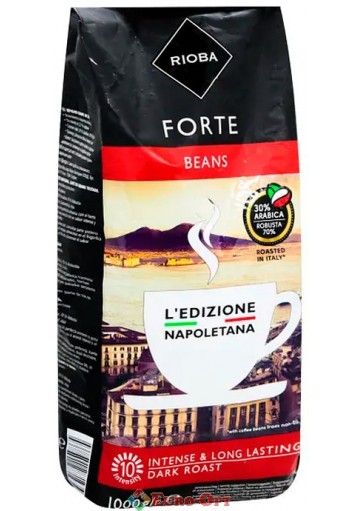 Кава в зернах Rioba Forte Beans 1kg.
