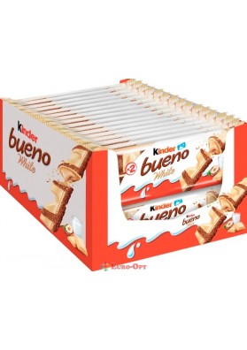 Набір батончиків Kinder Bueno White 39г × 30