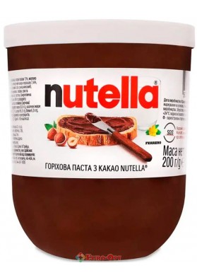 Шоколадно-ореховая паста Nutella 200g.