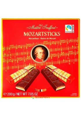 Шоколад Maitre Truffout Mozartsticks 200g.