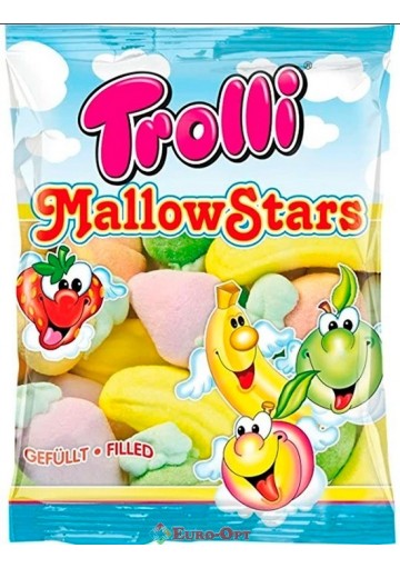 Цукерки Troli Mallow Stars 150g.