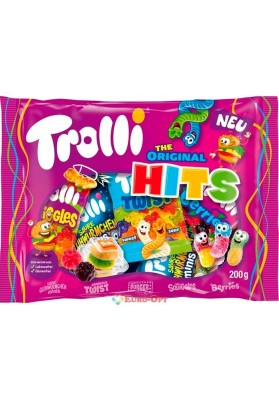 Цукерки Troli Original Hits 200g.
