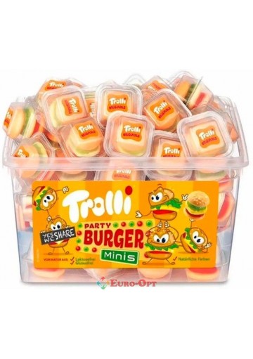 Цукерки Troli Box Mini Burger 10g*60шт