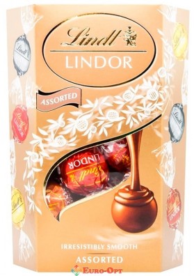 Цукерки Lindt Assorted 200g.