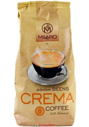 Кофе в зернах Milaro Crema 1kg.