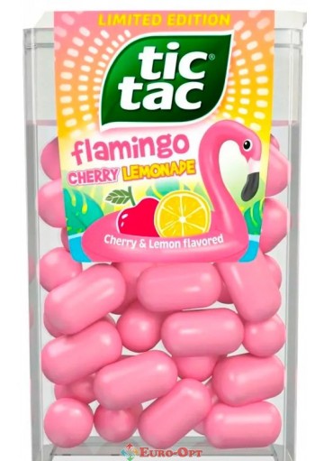 Драже Tic-Tac Cherry & Lemon Flavored 18g. × 24шт