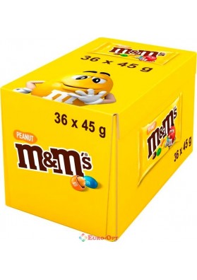 Набор драже M&M's Peanut с Арахисом 36 шт × 45г