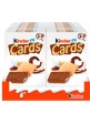 Упаковка печива Kinder Cards T 76.8 г × 18 шт