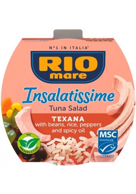 Тунець Rio Mare Insalatissime Tuna Salad Texana 160г