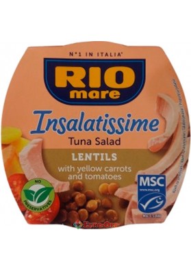 Тунець Rio Mare Insalatissime Tuna Salad Lentils 160г
