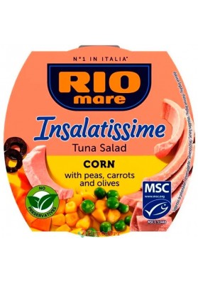 Тунець Rio Mare Insalatissime Tuna Salad Corn 160г