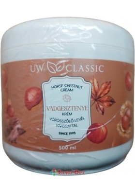 Крем для ног Vadgesztenyes с Экстрактом Каштана 500ml.