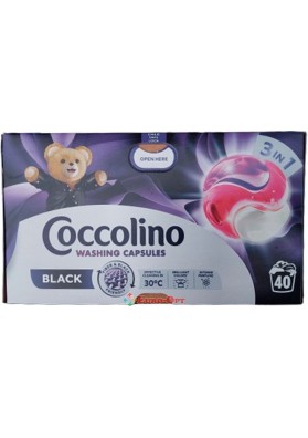 Капсулы для Стирки Черных и Темных Вещей Coccolino Care Black & Dark 40шт.