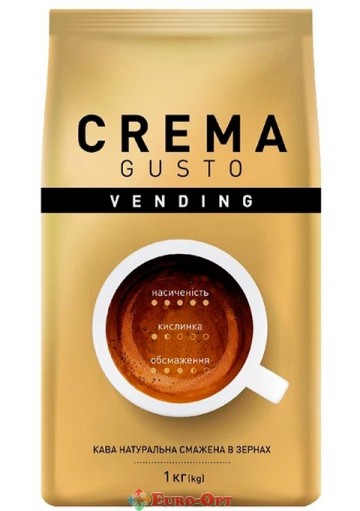 Кава в зернах Ambassador Crema Gusto 1kg.