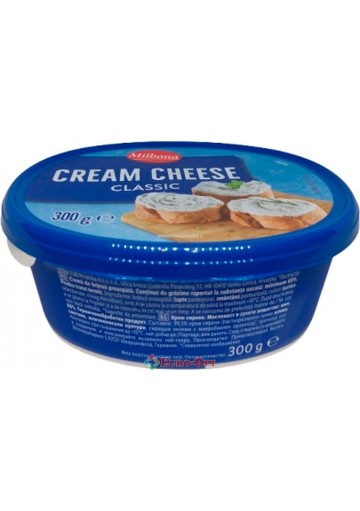 Сыр сливочный Milbona Cream Cheese Classic 300g.