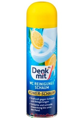 Очищувальна піна для туалету Denkmit WC-Reinigungsschaum Zitrone з ароматом лимона 500ml