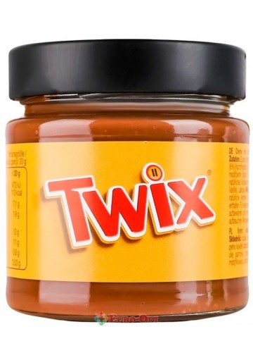 Шоколадно-карамельна паста Twix з печивом 200g