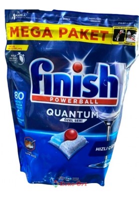 Таблетки для посудомоечной машины Finish Powerball Quantum 80 tabs