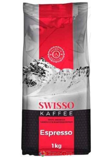Кава в Зернах Swisso Kaffee Espresso 1 kg
