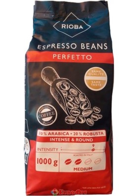 Кофе в зернах Rioba Espresso Perfetto 1kg.