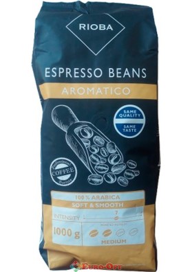 Кофе в зернах Rioba Espresso Aromatico 100% Arabica 1kg.