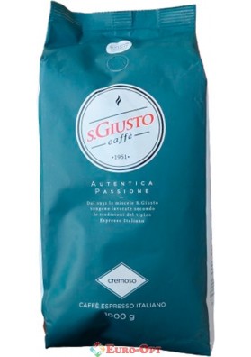 Кава в зернах Goriziana s.Giusto Caffe 1kg.
