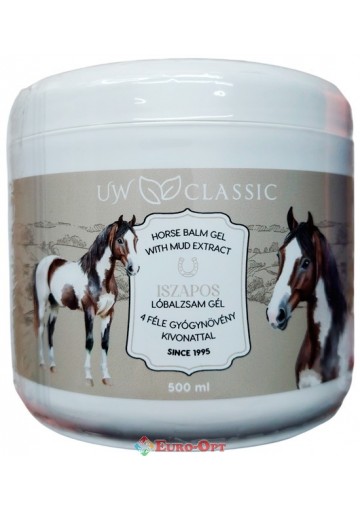 Конская Мазь с Целебными Грязями Lobalzsam Iszap Kivonattal 500ml.