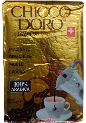 Кофе молотый Chicco d'Oro Tradition 100% Arabica 250g.