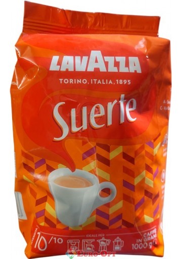 Кофе в зернах Lavazza Suerte 1kg.