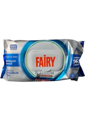 Салфетки влажные Fairy Platinum 100шт