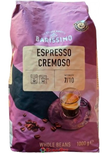 Кава в зернах Barissimo Espresso Cremoso 1kg.