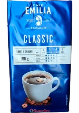 Кава мелена Emilia Classic 500g.